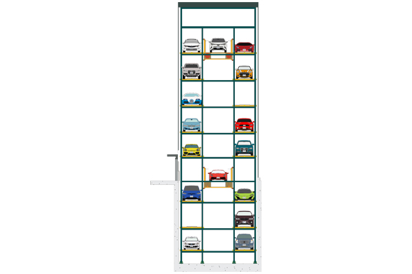 More Parking in Less Space - Parkmatic